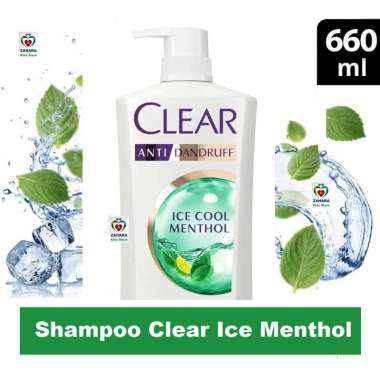 Promo Harga Clear Shampoo Ice Cool Menthol 660 ml - Blibli