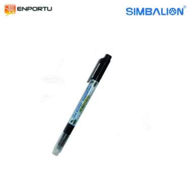 Simbalion CD Writer & Eraser #881 Spidol CD 1 Lusin (12 Pc) Hitam