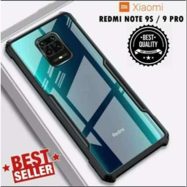 HARD CASE XIAOMI REDMI NOTE 9S / 9 PRO PREMIUM SHOCKPROOF TRANSPARAN