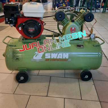Kompresor Angin Swan 2 hp (pk) + Engine Honda GP 160 5.5 hp SVU 202
