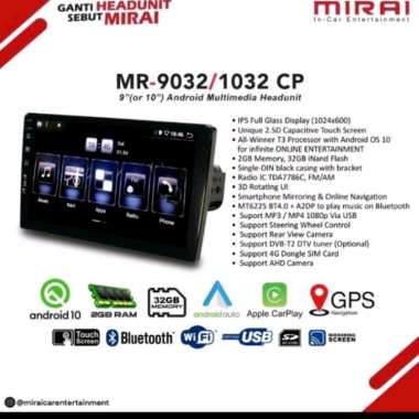 HEADUNIT ANDROID 10INC MIRAI MR1032 CP OEM SUZUKI IGNIS