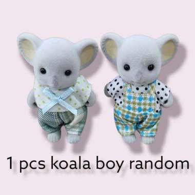 koala diary doll boneka koala rabbit doll sylvanian look alike