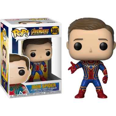 Funko Iron Spider Unmasked Pop Marvel Avengers 3 Infinity War Action Figures