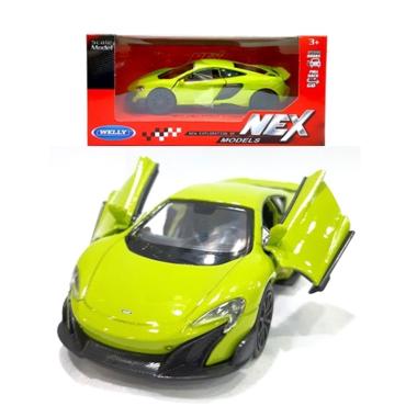 Welly 43757CW Mclaren 675Lt Coupe Diecast - Green