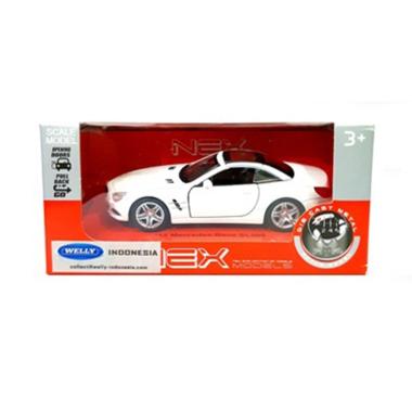 Welly 43662H-CW 12 Mercedes-Benz Sl500 Diecast - White