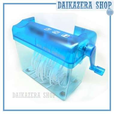 Penghancur Kertas Manual / Card Paper Shredder