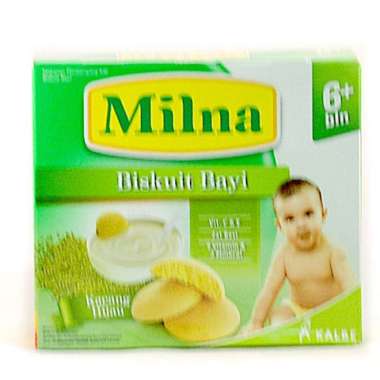 Promo Harga Milna Biskuit Bayi 6 Original 130 gr - Blibli