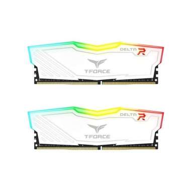 Team Delta RGB White DDR4 16GB (2x8GB) 3200 MHz - Ram Memory DDR4 PUTIH