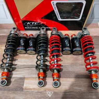 SHOCKBREAKER KTC EXTREME 340MM 320MM 280MM BEBEK RX KING TIGER DLL 280MM MERAH Warna