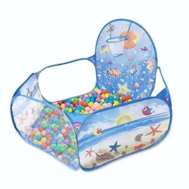 Kolam mandi bola model Pop-up keranjang mandi bola murah Ocean