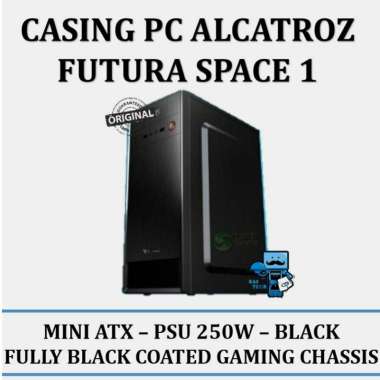 Casing PC Alcatroz Futura Space 1 - Black
