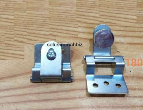 Engsel Lemari Kaca Casio 180 Chrome 2pcs Bukan Huben 86 termurah