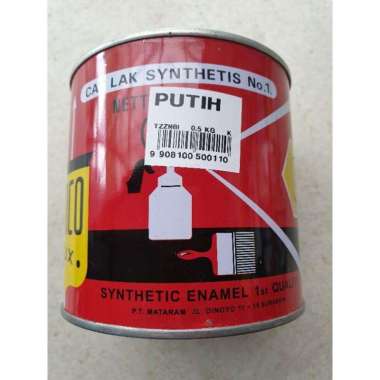 Cat Minyak Kayu Besi Emco Lux Warna Putih 500 Gr