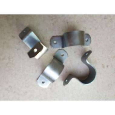 Klem Besi Klem Pipa 3/4" Plat Besi Tebal