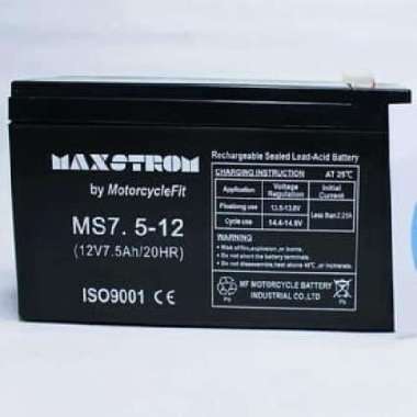 Aki Kering Accu Kering 12V 12 V 12Volt 12 Volt 7.2Ah Baterai Batre