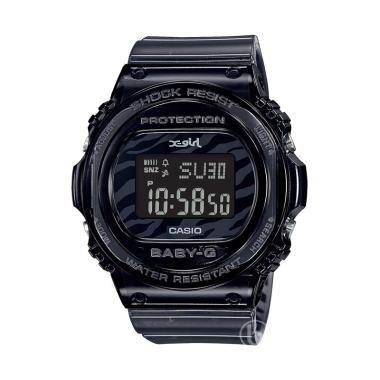CASIO Baby-G X-Girl Collaboration JDM Limited Series BGD570-XG Jam Tangan Wanita Black Glossy