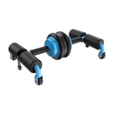 OEM SK-O16 Set Alat Fitness Push Up Alat Latihan Olahraga Gym Fitness Sit Up Double Wheel Pembakar L