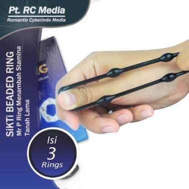 SiKTI BEADED RING - STAY HARD COCKRING - KARET PENUNDA EJAKUL4SI DINI