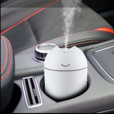 Air Humidifier Diffuser LED Pelembab Udara Portable Charge USB Modern