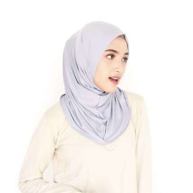 Rifanyhijab - Pamela Hijab Bergo Sport Misty grey