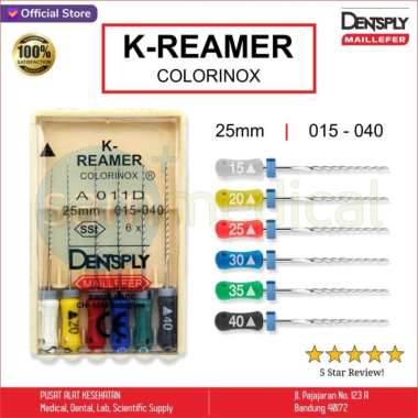 Dentsply Maillefer K-Reamer Colorinox - 25 mm