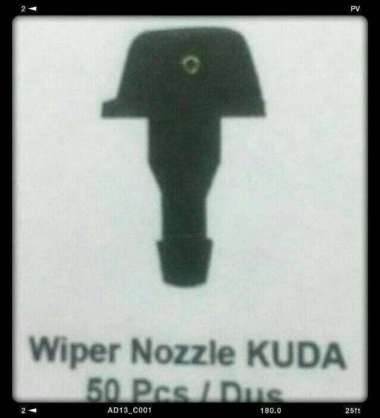 Wiper Nozzle/Washer Nozle/ Nozel. semprotan air mobil kuda