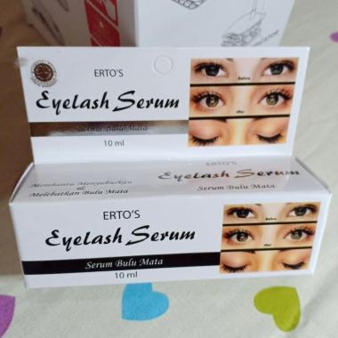 ERTOS EYELASH SERUM ORIGINAL / SERUM PENUMBUH DAN PELEBAT BULU ALIS DAN BULU MATA