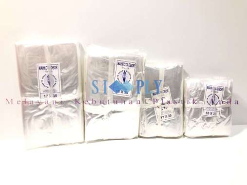 PLASTIK KEMAS SAYUR HIJAU, TAHU BASAH / PP TAHU MAHKOTA OBOR UK 13X30