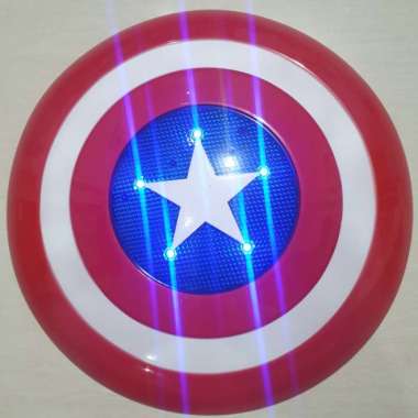 tameng captain america mainan tameng kapten amerika suara & lampu