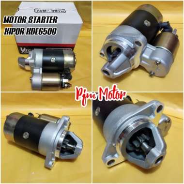 Dinamo motor starter mesin genset solar silent KDE6500 Kipor krisbow