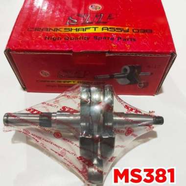 MS 381 CRANK SHAFT KRUK AS KRO AS MESIN CHAIN SAW STHIL STIHL MS 382