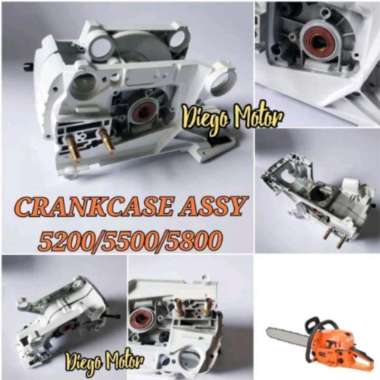 Crank case Bak Blok Mesin Chainsaw Senso Sinso Mini 5200 5500 5800