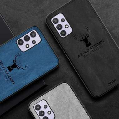 PROMO Case SAMSUNG GALAXY A72 2021 Softcase Deer Bermotif jeans New Casing SAMSUNG GALAXY A72 2021 S