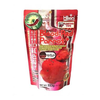 Hikari Red Blood Parrot Pelet Ikan Louhan & Perot [Size M]