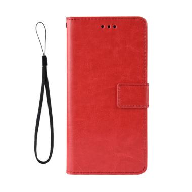 Leather Case Samsung Galaxy A20S A20 S - - RED