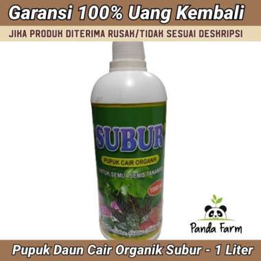 Poc Pupuk Organik Cair Subur 1 Liter Aglonema &amp; Tanaman Hias Multicolor