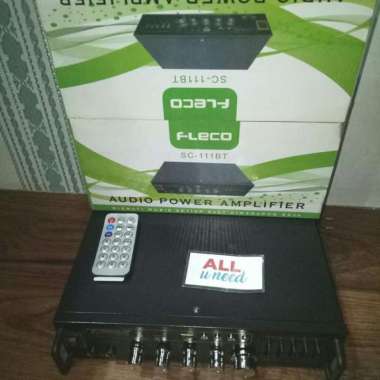 Power Amplifier Fleco SC-111BT - Amplifier Speaker Fleco SC111BT