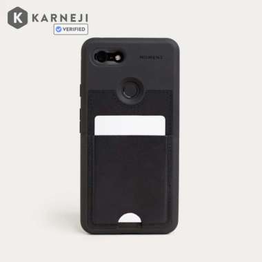 Moment Wallet Photo Case for Pixel 3 XL // Leather Lens Wide Tele Natural Leather