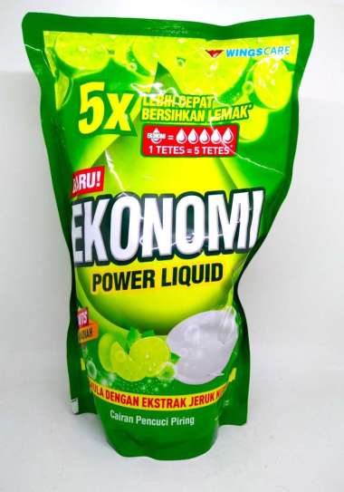 Sabun Cuci Piring Ekonomi 760 ML Ekonomi Sabun Cuci Piring 760 ml - Jeruk Nipis