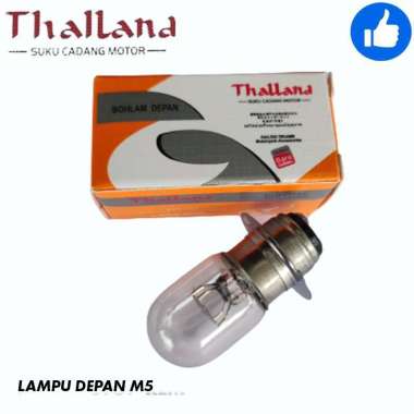 Bohlam / Lampu depan motor GRAND Legenda Vario 110 Blade Supra Revo Beat 12V 35W merk Thalland