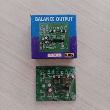 Kit Output Balance Nelc Stereo