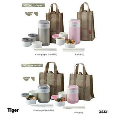 Tiger LWR-A092 Thermal Lunch Box, Pink