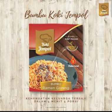 KOKI JEMPOL Bumbu Mie Goreng Pedas Mantap Level 5