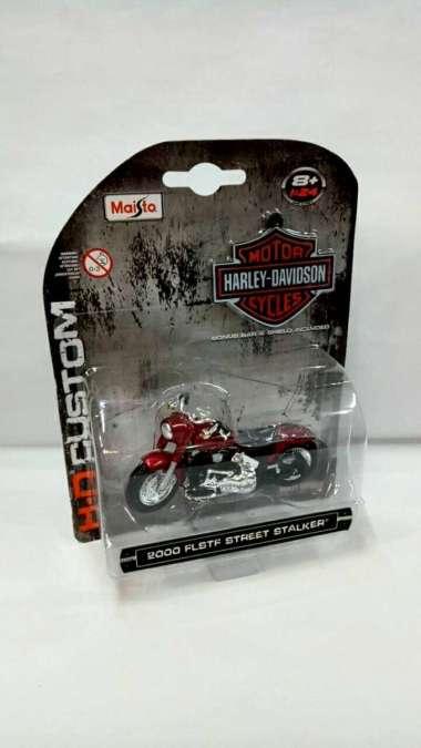 Maisto Harley Davidson 2000 FLSTF STREET STALKER 1:24