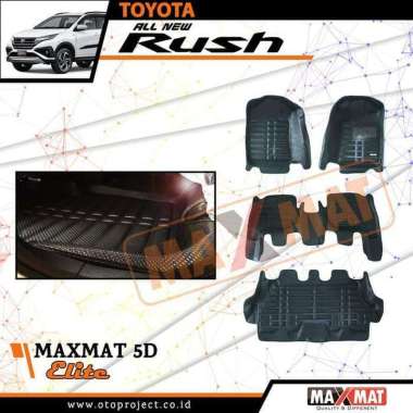 Karpet Mobil Maxmat 5D Elite Black All New Rush