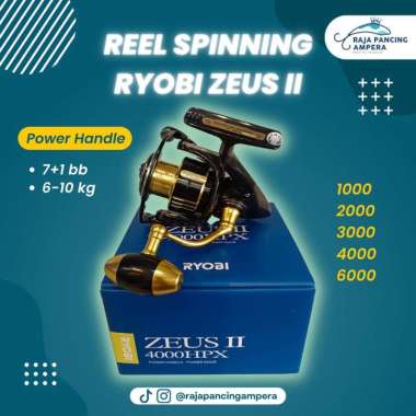 Reel Spinning Ryobi Zeus II 2000