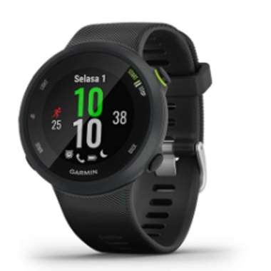Garmin Forerunner 45 - JAM GARMIN - Garansi Resmi 2 Tahun - Dijamin Original hitam