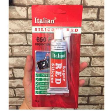 LEM RED SILICONE 70 GR LEM MERAH SILICONE LEM GASKET PUTIH