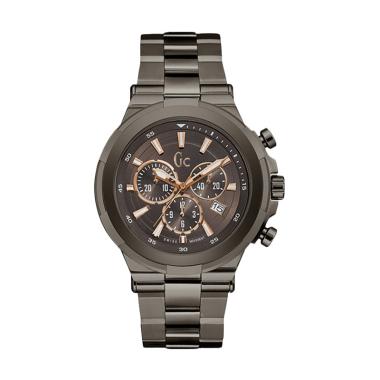 Guess Collection Jam Tangan Pria Y23004G4 - Grey Grey