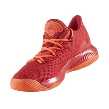 adidas Men Basketball NBA Crazy Fire Merah Sepatu Basket (B72745)